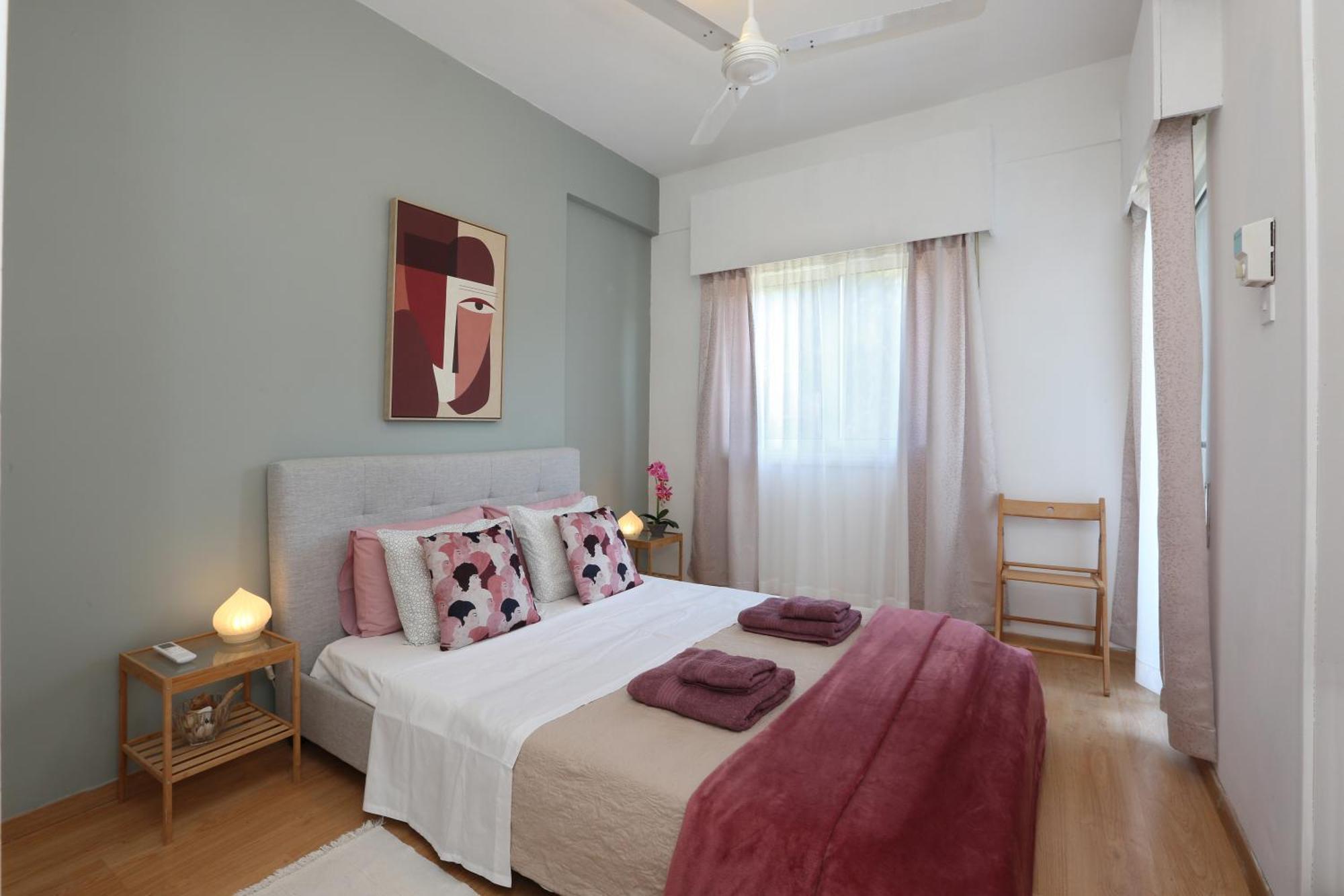 Cozy Holiday Apartment In Larnaca Near Foinikoudes Bagian luar foto